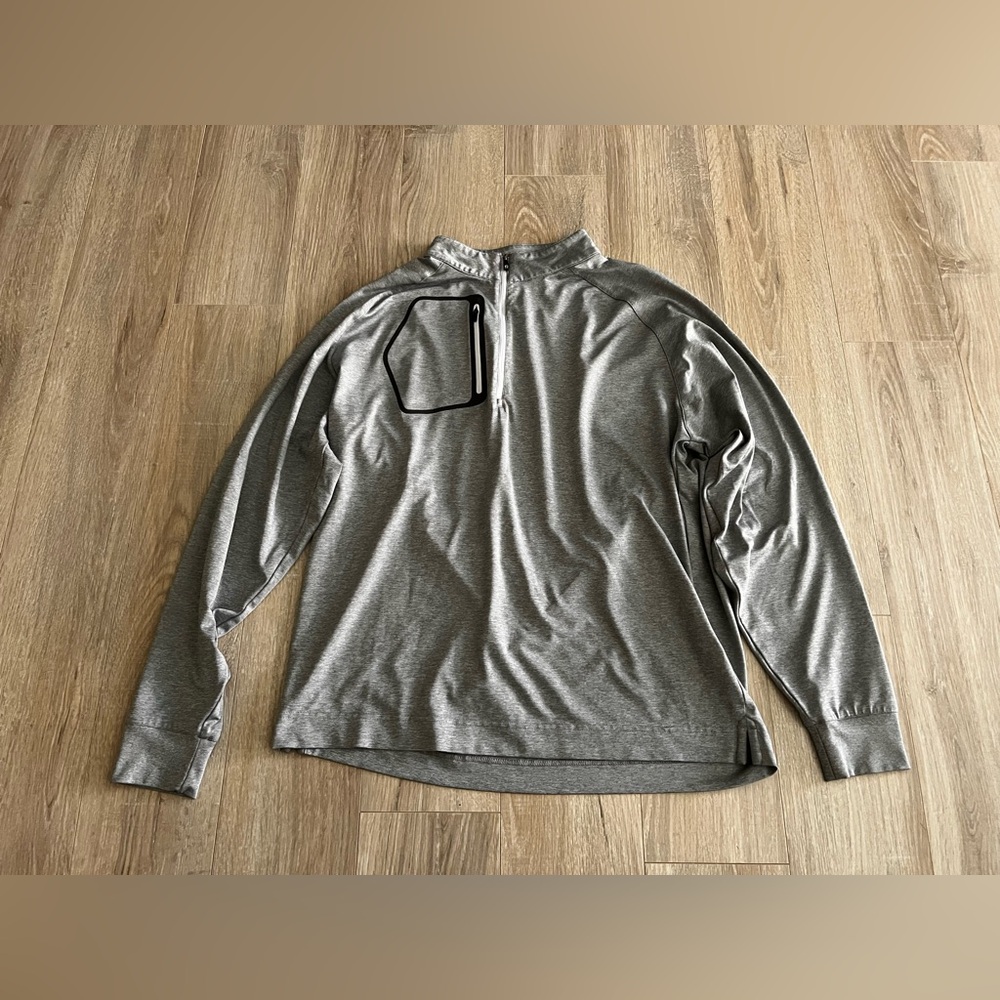 FootJoy Gray Long Sleeve Pullover